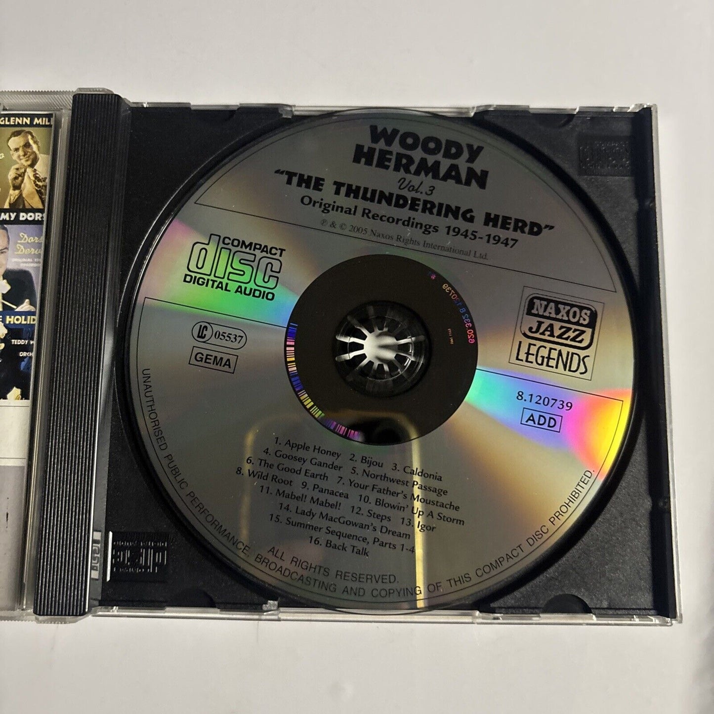 Woody Herman – The Thundering Herd (CD, 2005) 8.120739