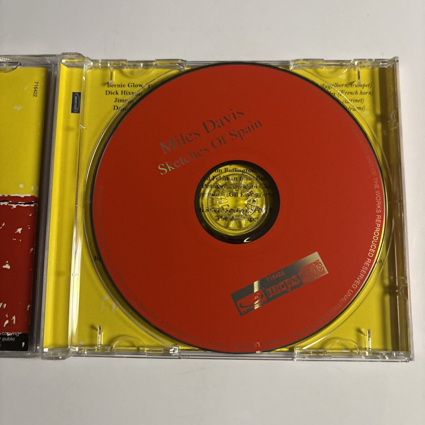 Miles Davis – Sketches of Spain (CD, 2016) 716422