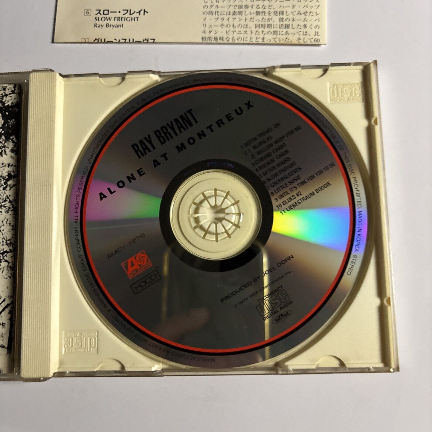Ray Bryant – Alone At Montreux (CD, HDCD, 1972) amcy-1279 Japan