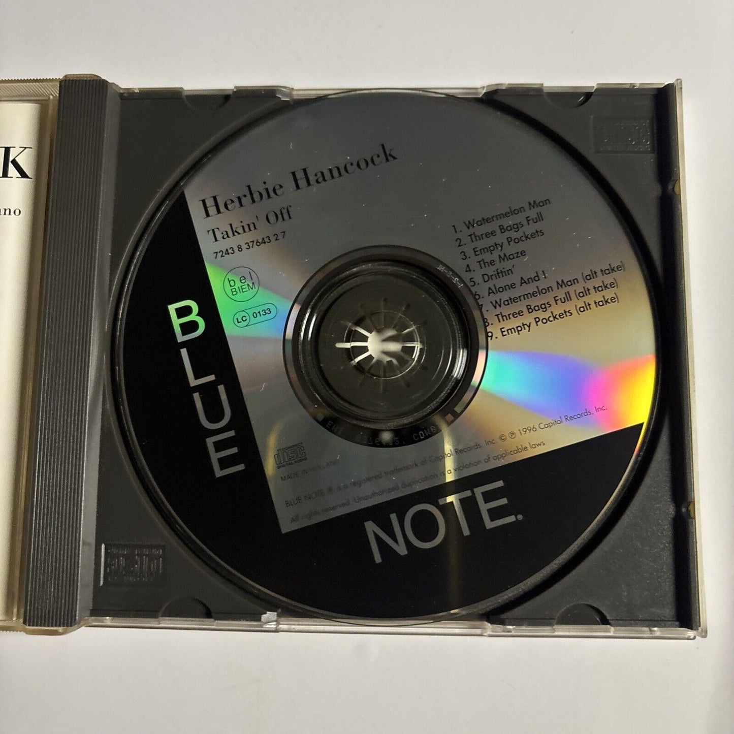 Herbie Hancock – Takin' Off (CD, 1996)