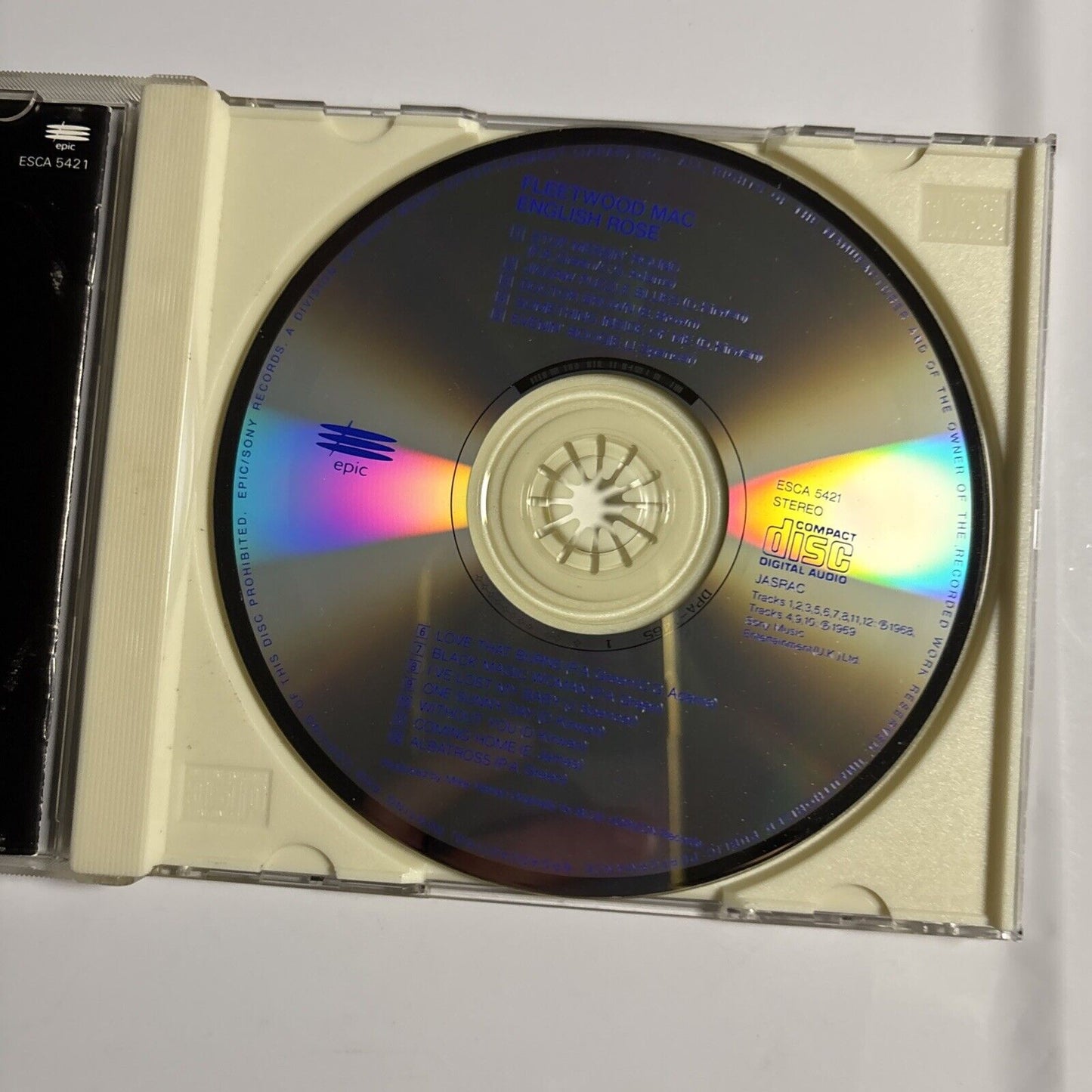 Fleetwood Mac – English Rose (CD, 1991) esca-5421 Japan