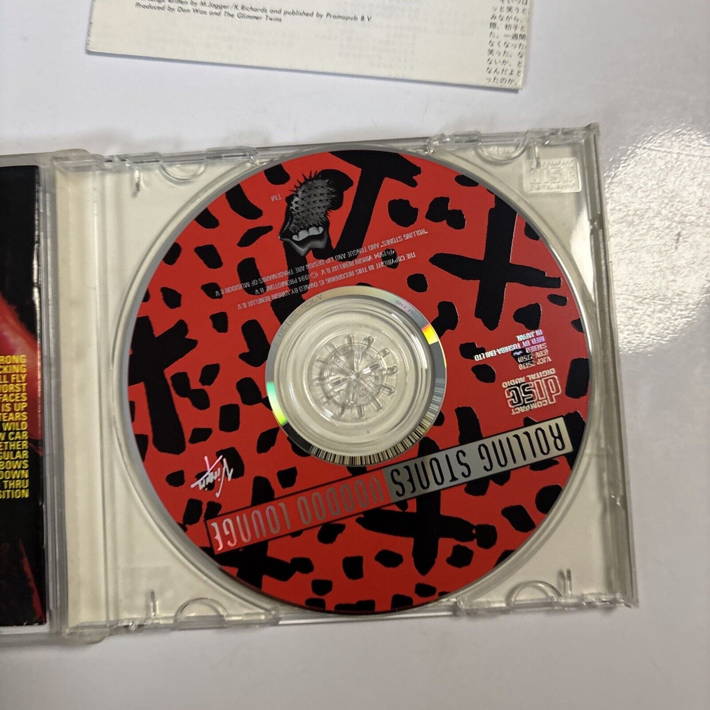 The Rolling Stones – Voodoo Lounge (CD, 1994) vjcp-25130 Japan