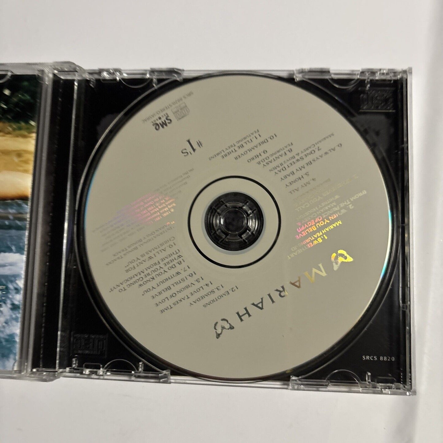 Mariah Carey – #1's (CD, 1998) srcs-8820 Japan obi