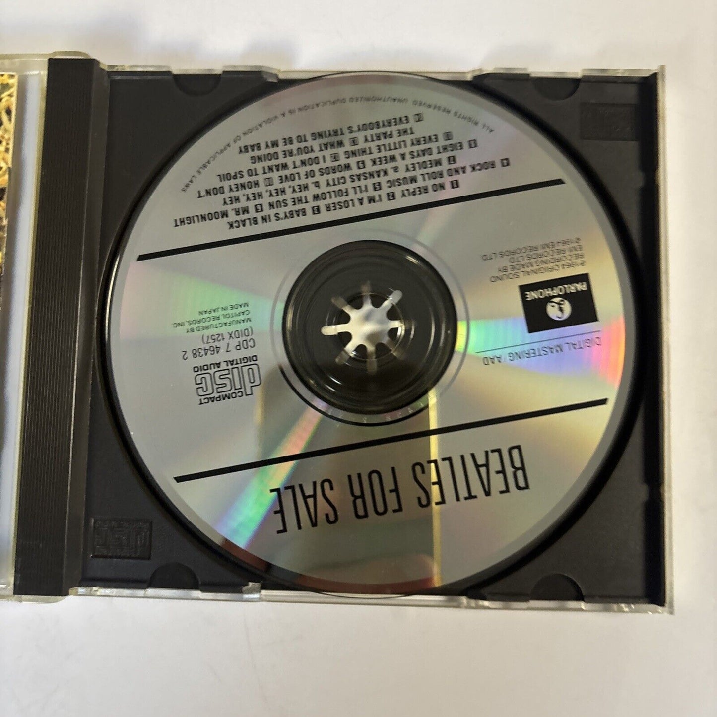 The Beatles – Beatles For Sale (CD, 1964) CDP 7 46438 2