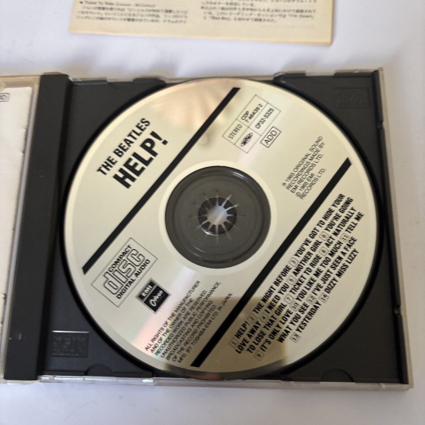 The Beatles – Help! (CD, 1965) cp32-5325 Japan