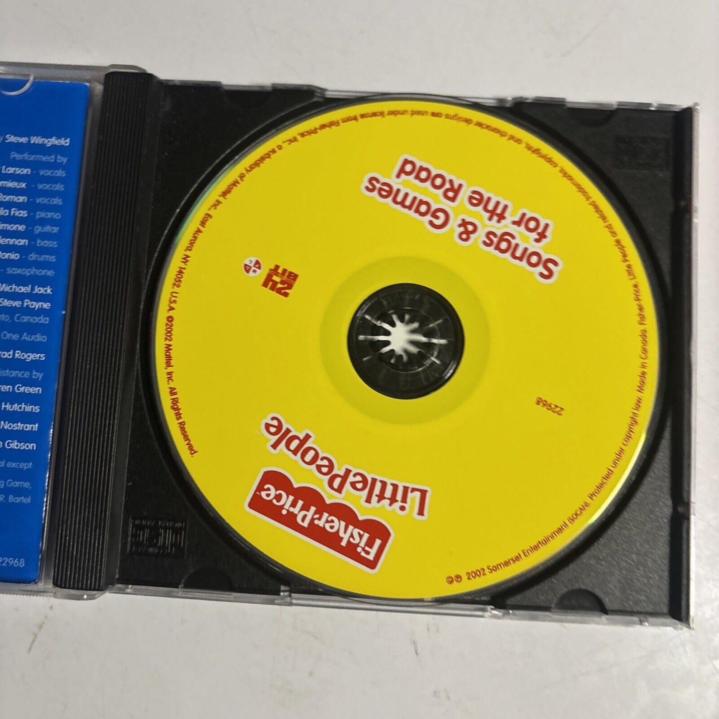 Fisher-Price & Little Price – Songs & Games for the Road (CD, 2002)