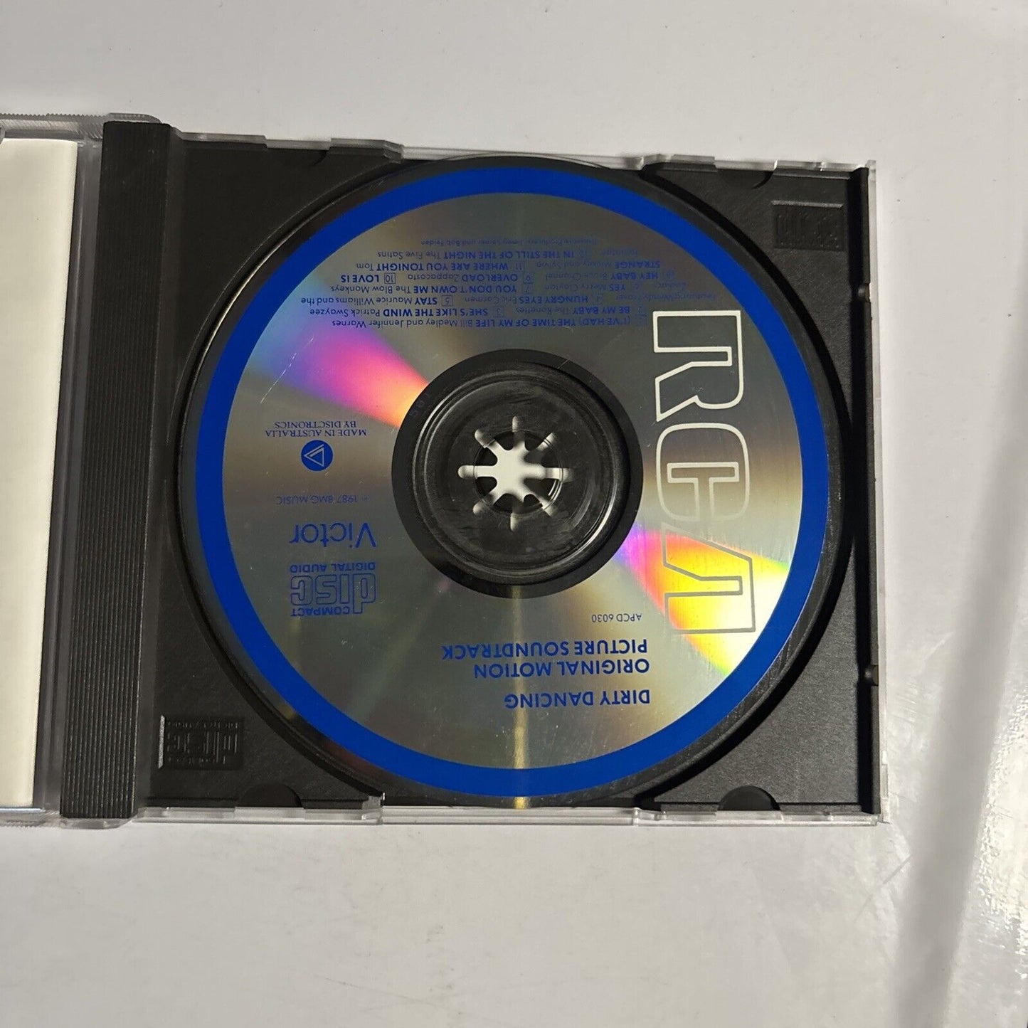 Dirty Dancing – Original Movie Soundtrack (CD, 1987) apcd-6030