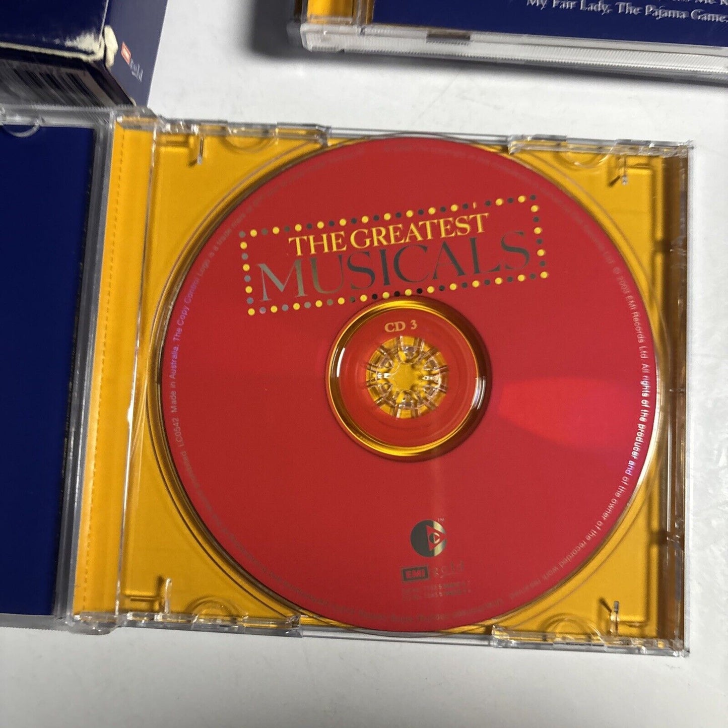 The Greatest Musicals EMI Gold (CD, 2003, 3-Disc)