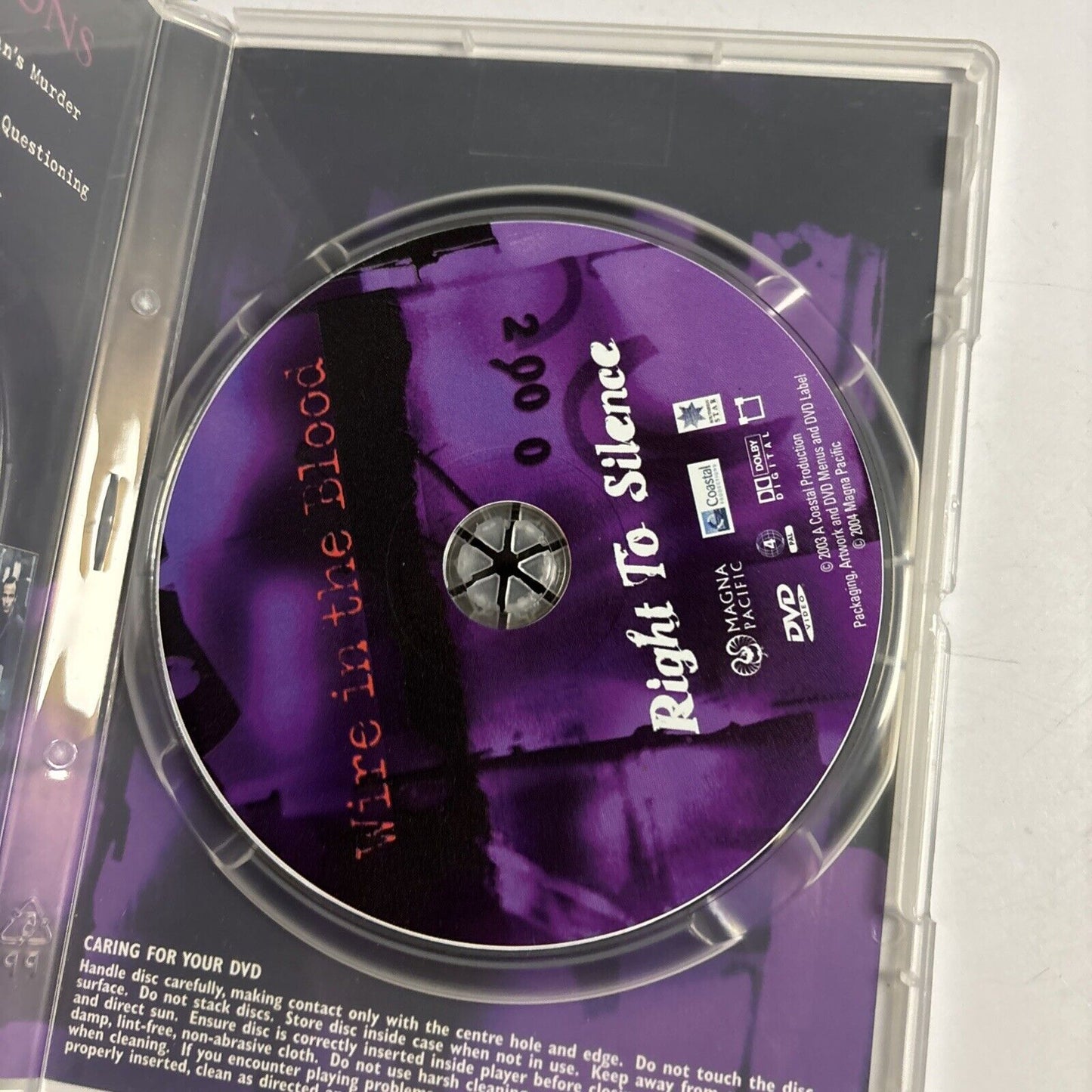 Wire in the Blood - Prayer of the Bone / Right To Silence (DVD, 2-Disc) Region 4