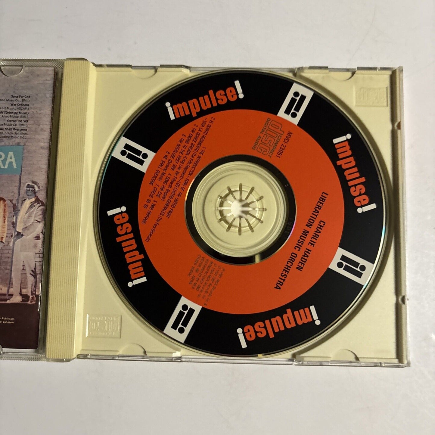 Charlie Haden � Liberation Music Orchestra (CD, 1991) mvci-23051 Japan