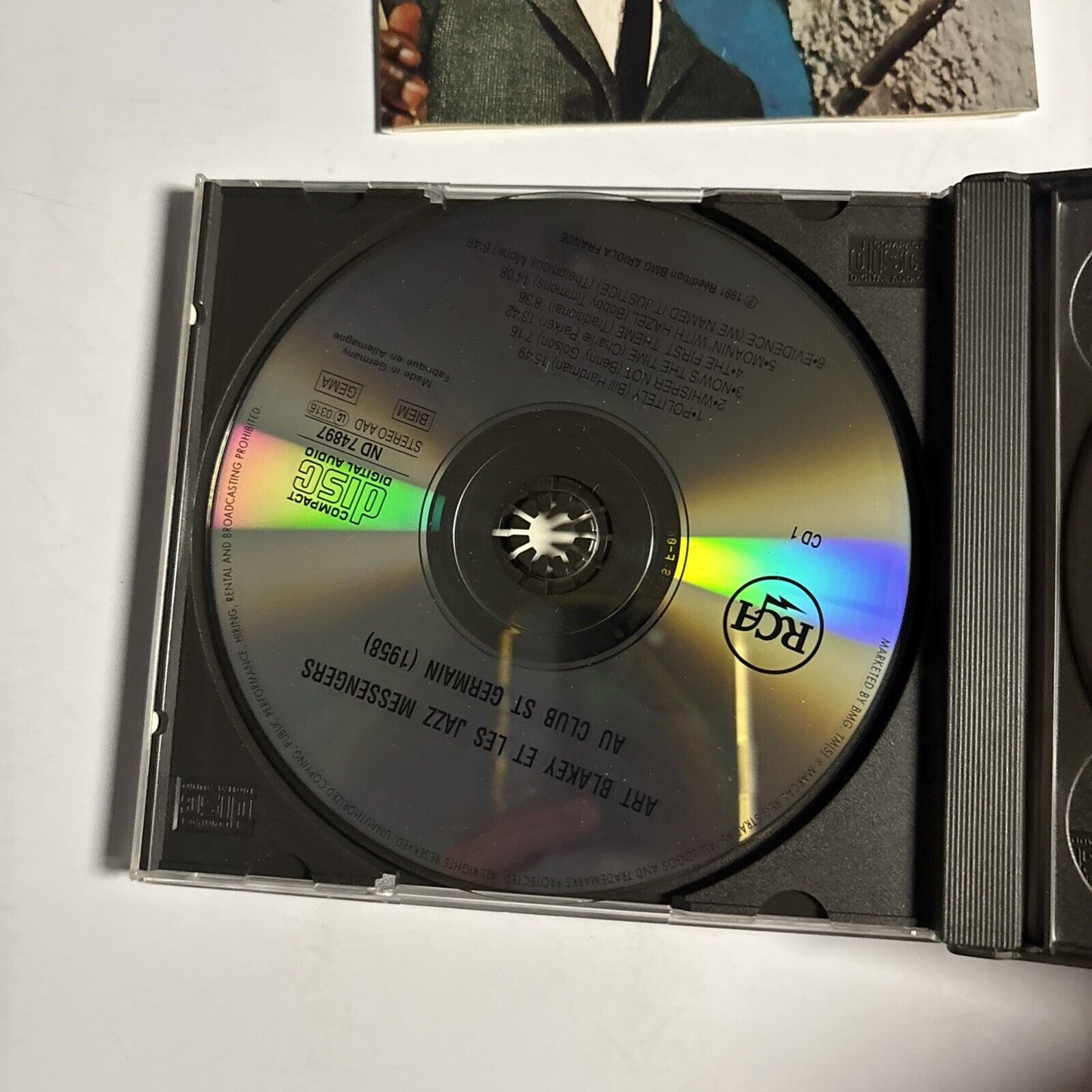 Art Blakey & The Jazz Messengers � Au Club St Germain 1958 (CD, 1990, 2-Disc)