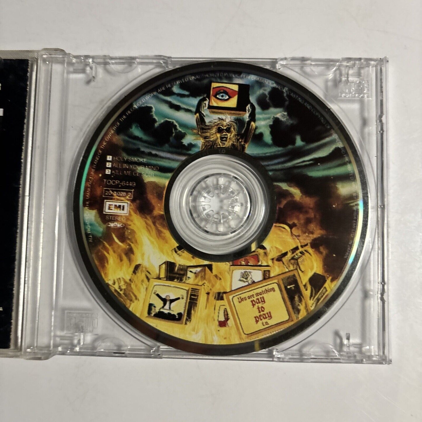 Iron Maiden � Holy Smoke (CD, 1990) tocp-6449 Japan