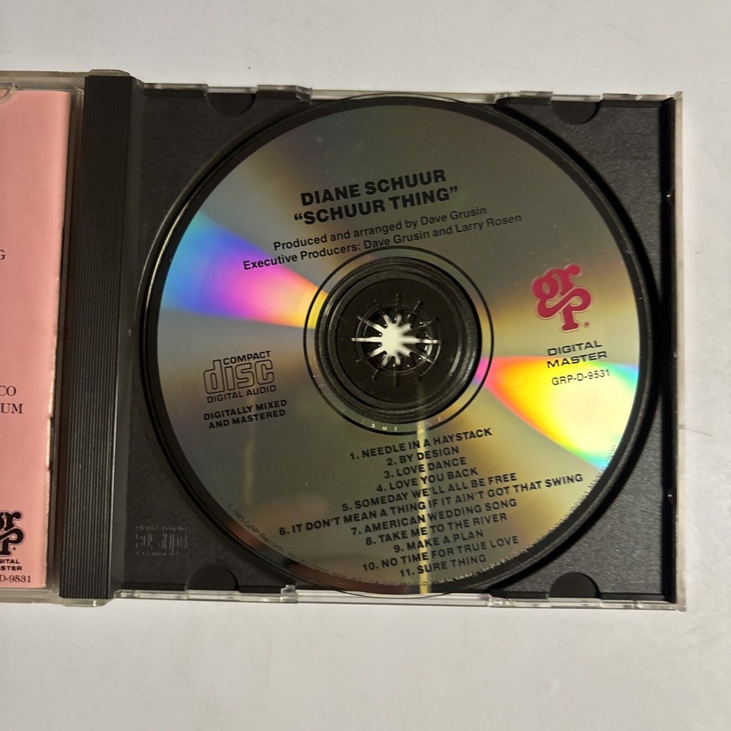Diane Schuur � Schuur Thing (CD, 1985) grp-d-9531 Japan
