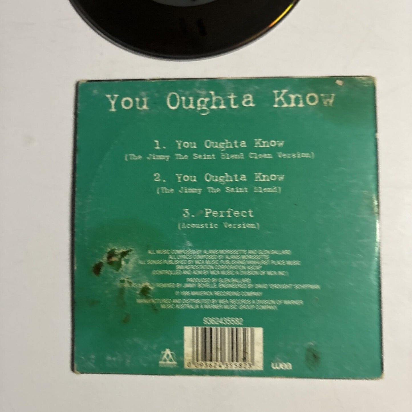 Alanis Morissette – You Oughta Know (CD, 1995)