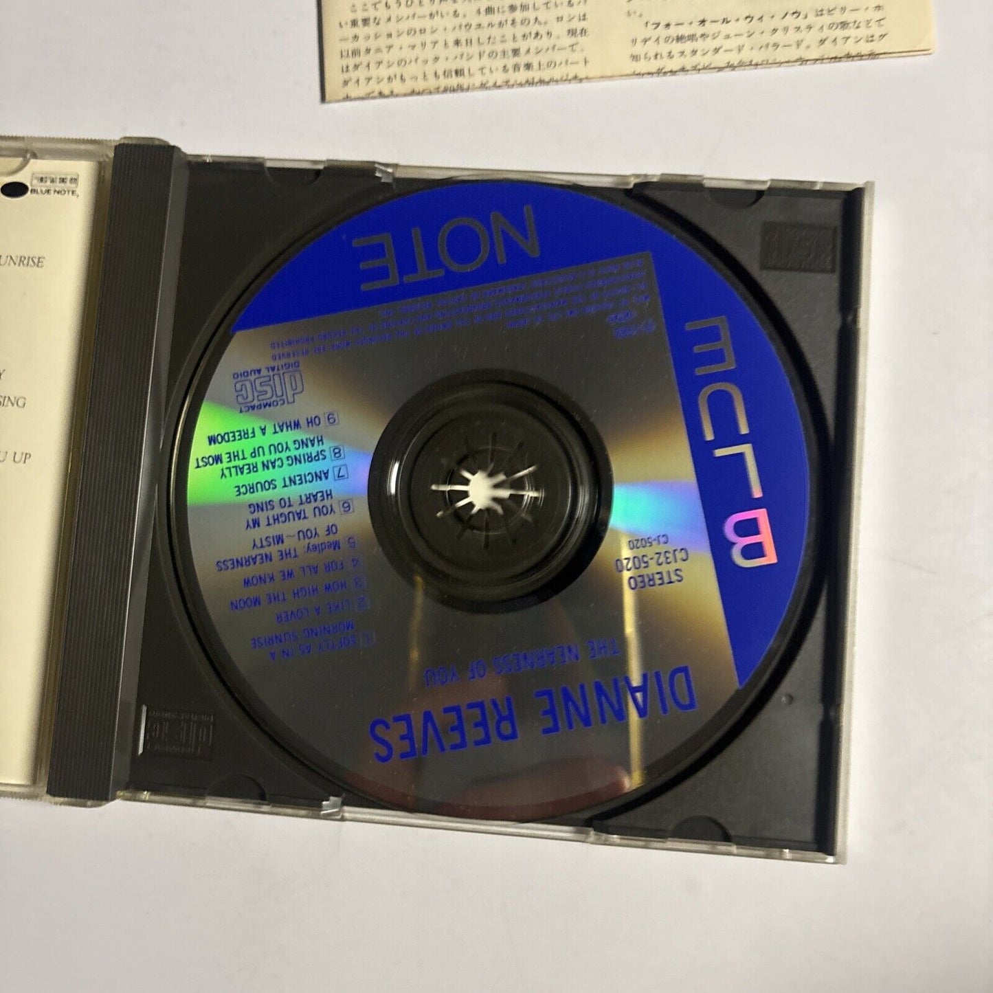 Dianne Reeves – The Nearness Of You (CD, 1988) CJ32-5020 Japan