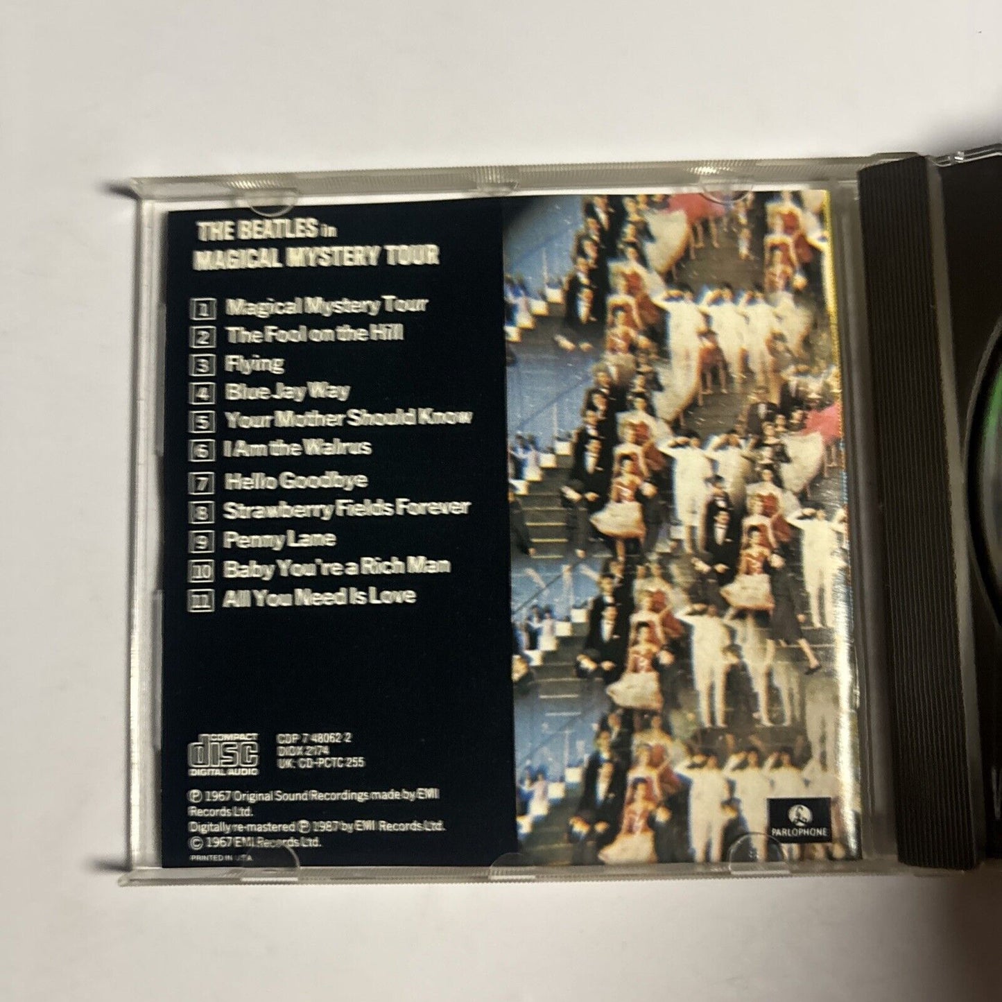 The Beatles – Magical Mystery Tour (CD, 1967) CDP 7 48062 2