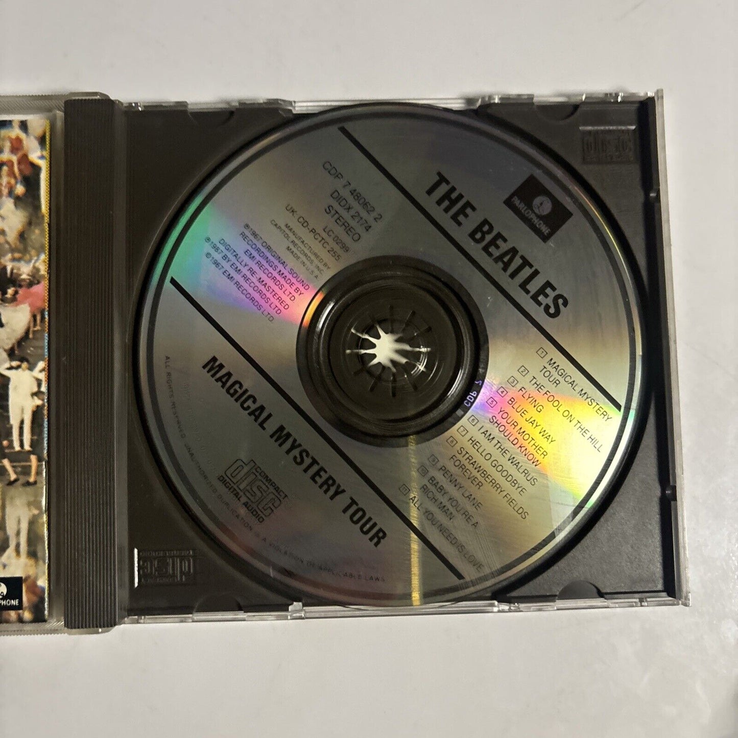 The Beatles – Magical Mystery Tour (CD, 1967) CDP 7 48062 2
