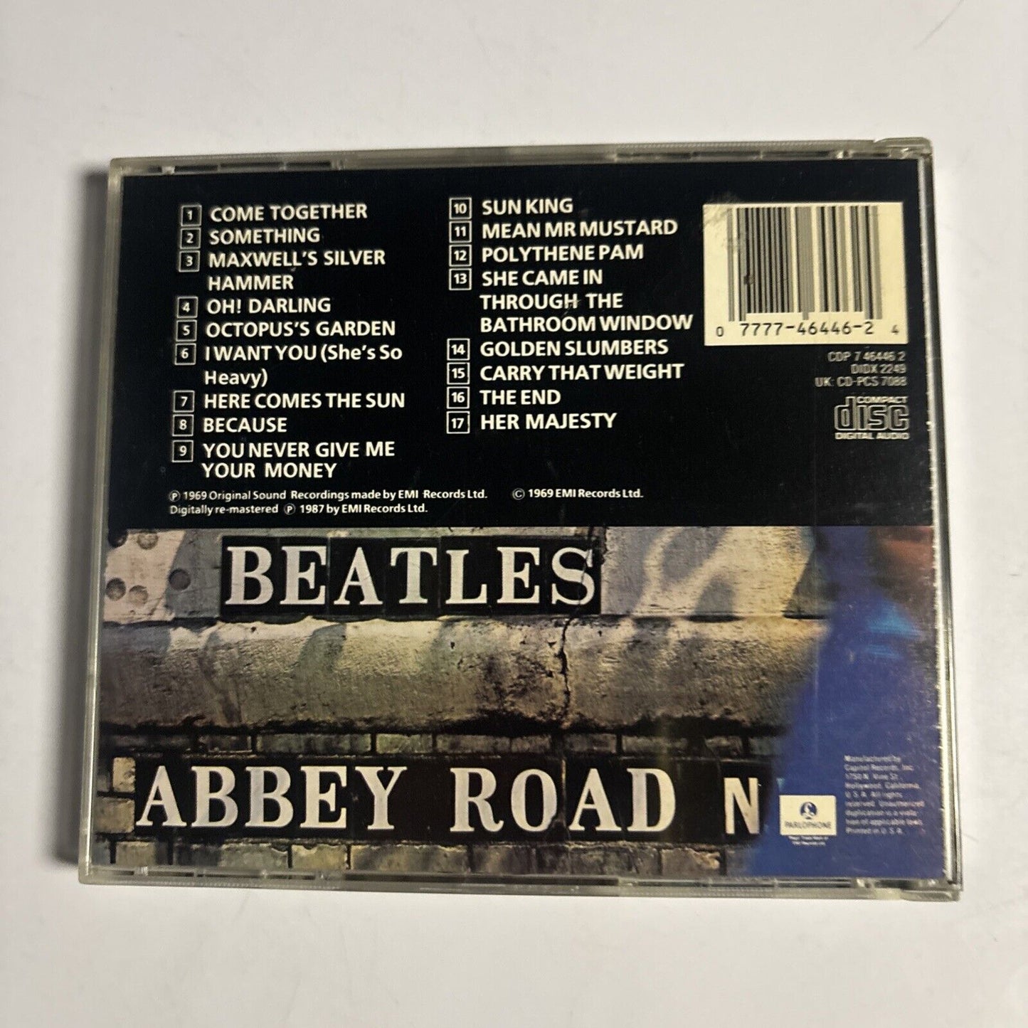 The Beatles – Abbey Road (CD, 1969)