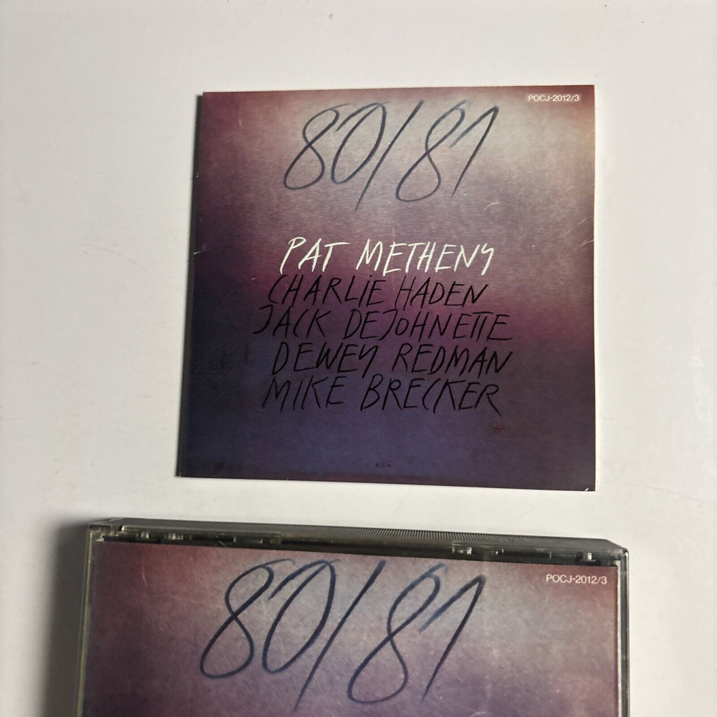 Pat Metheny, Charlie Haden, Jack DeJohnette – 80/81 (CD, 1991)