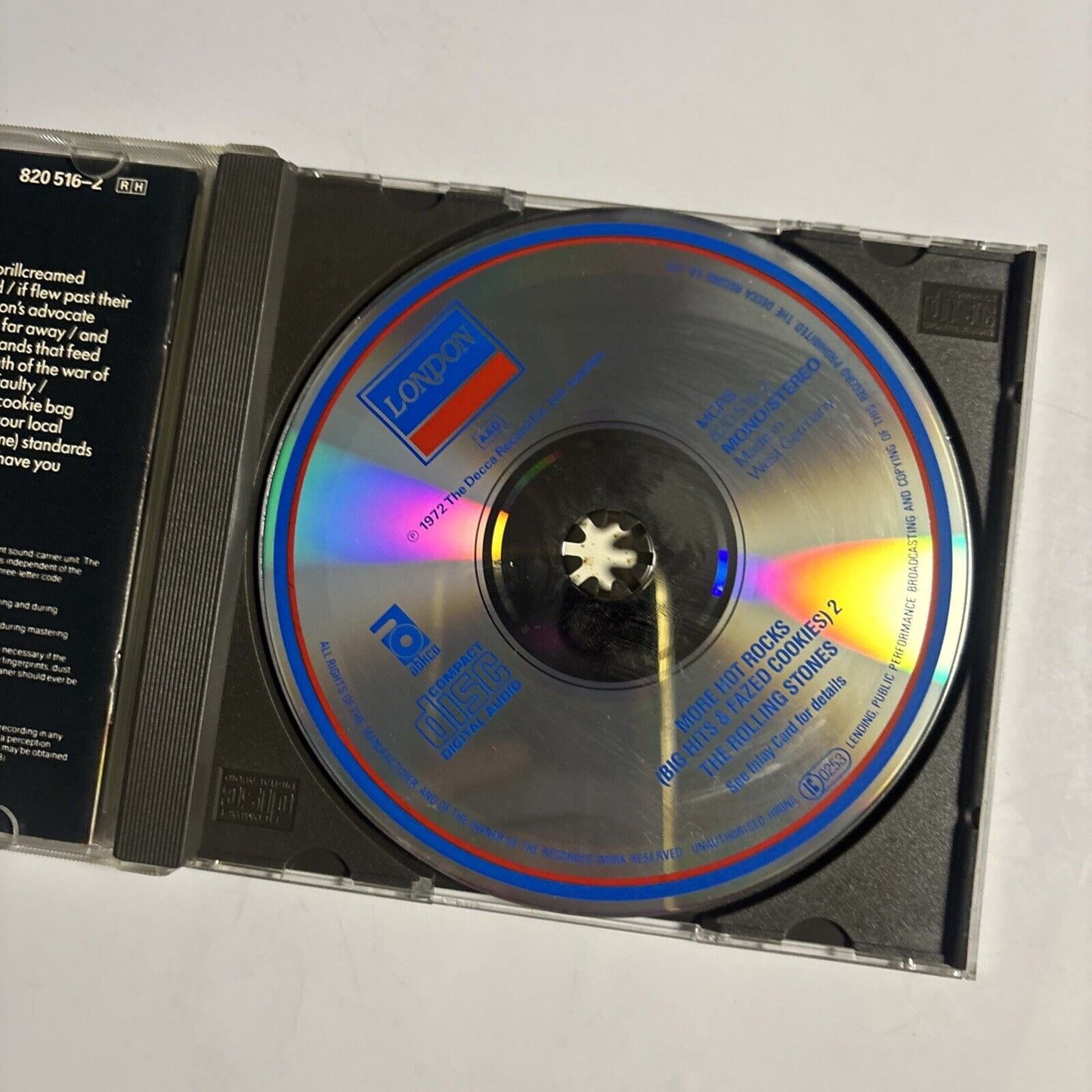 The Rolling Stones – More Hot Rocks (Big Hits & Fazed Cookies) 2 (CD, 1972)