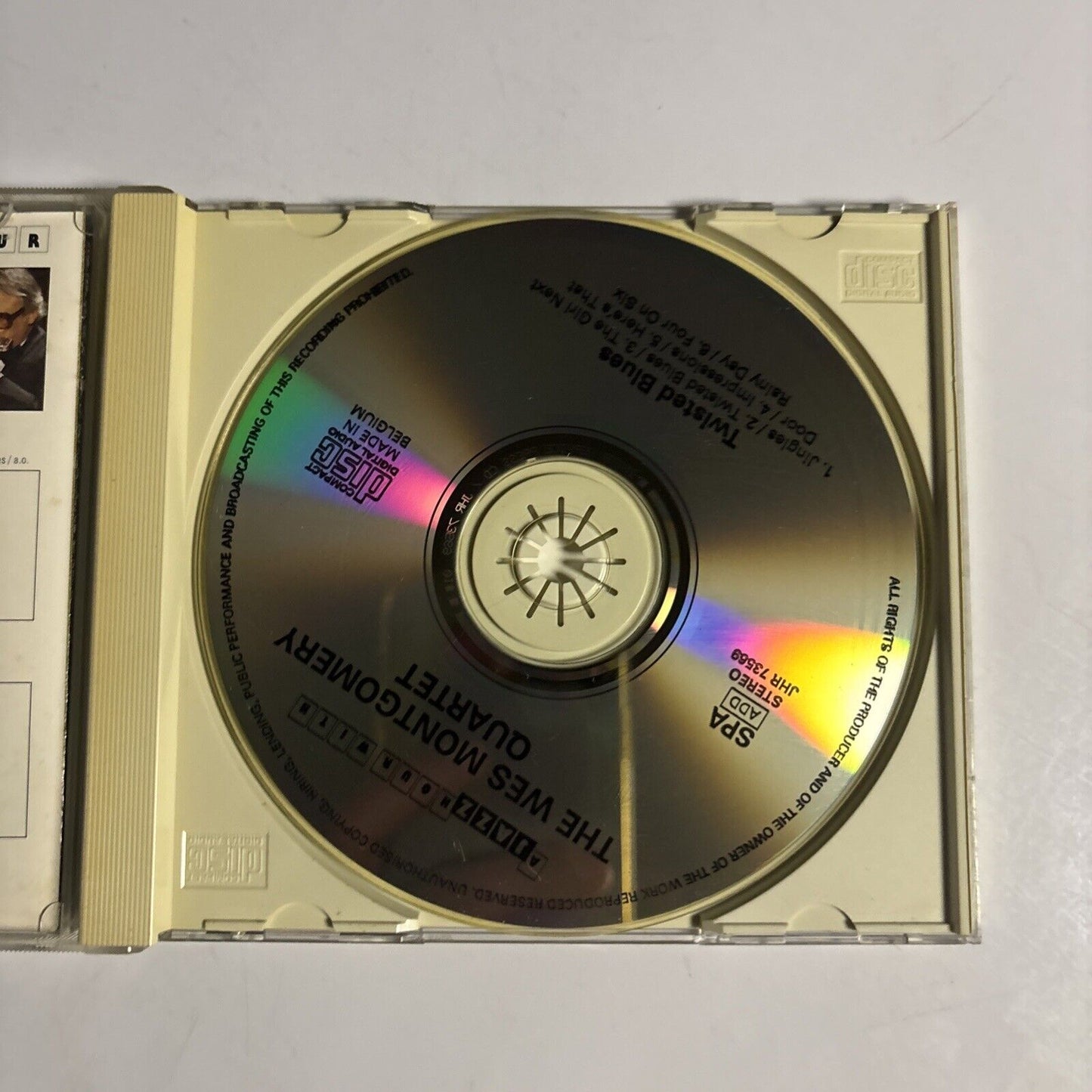 The Wes Montgomery Quartet – Twisted Blues (CD, 1999) JHR 73569