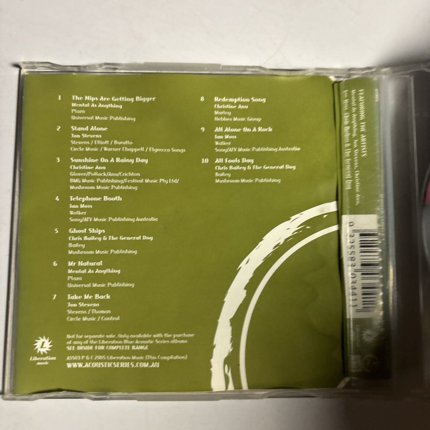 Liberation Blue Acoustic Series Sampler (CD, 2005) ASS3