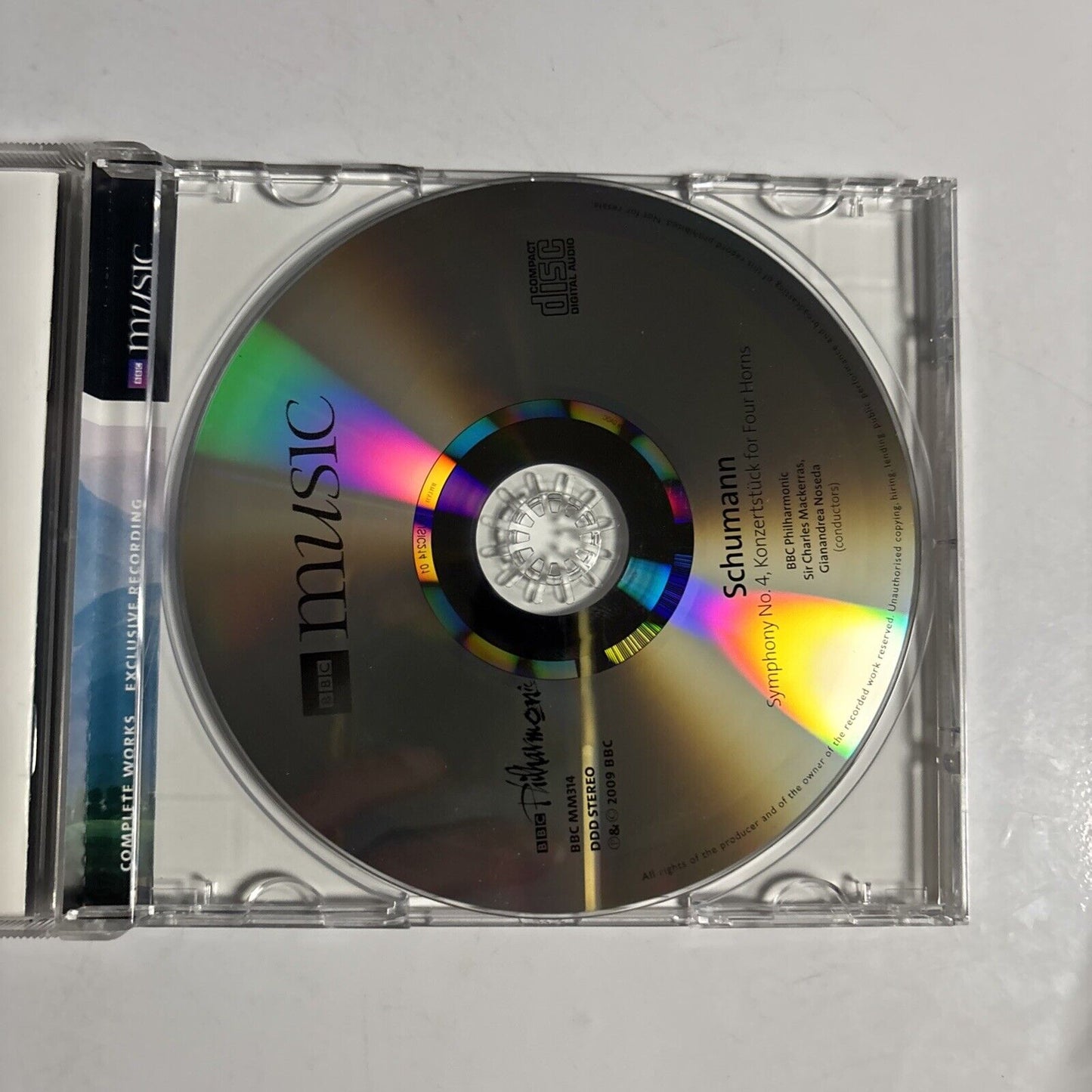 Schumann, BBC Philharmonic – Symphony No. 4 Konzertstück For Four Horns (CD 2009