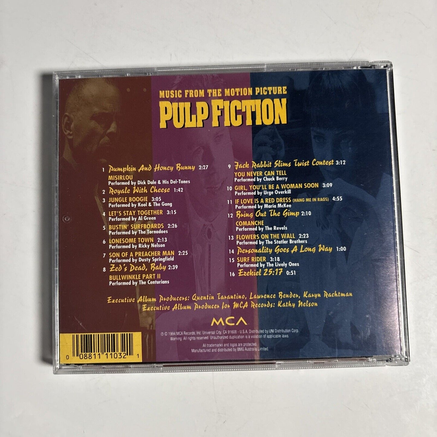 Pulp Fiction (Music From The Motion Picture) (CD, 1994) MCD 11103