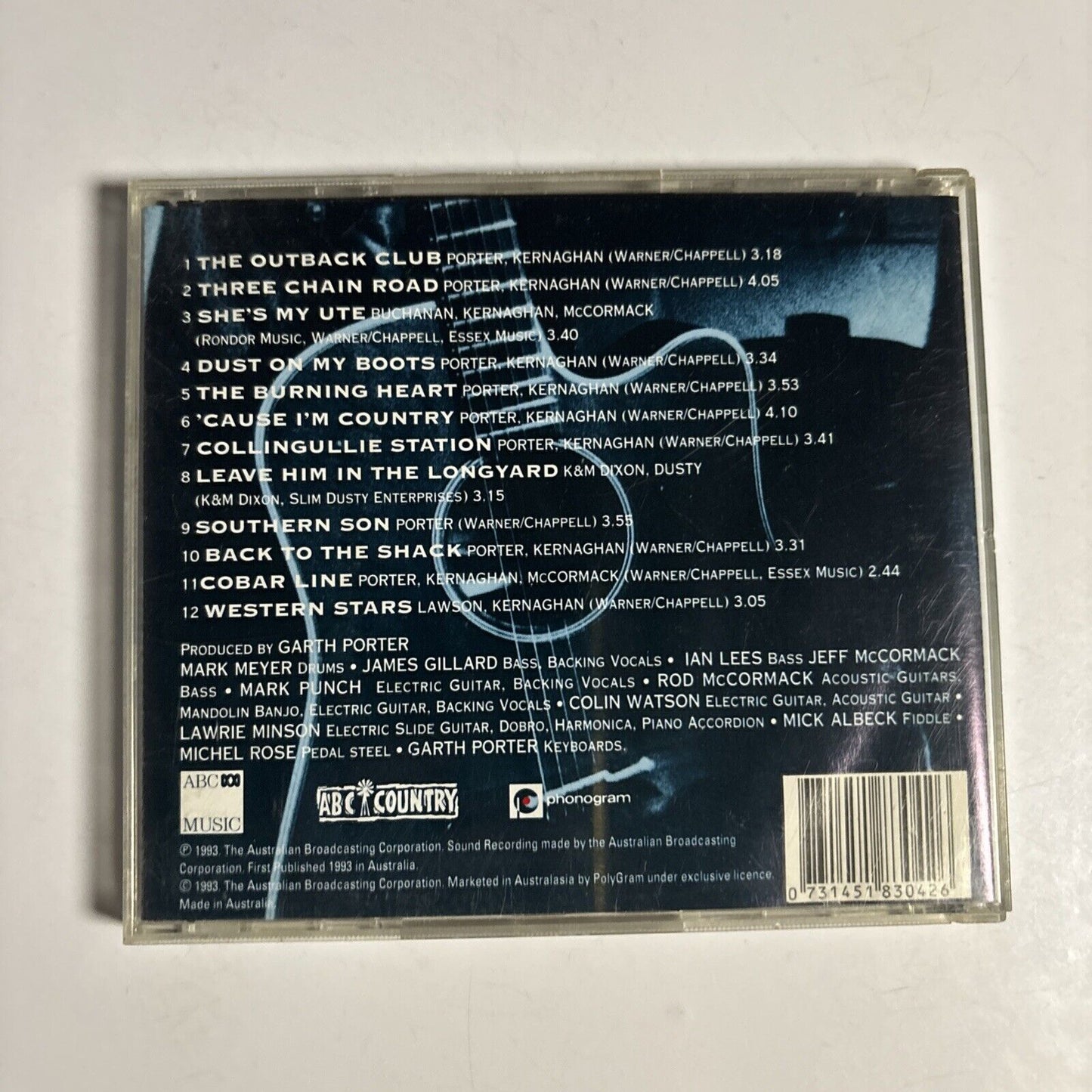 Lee Kernaghan – Three Chain Road (CD, 1993)