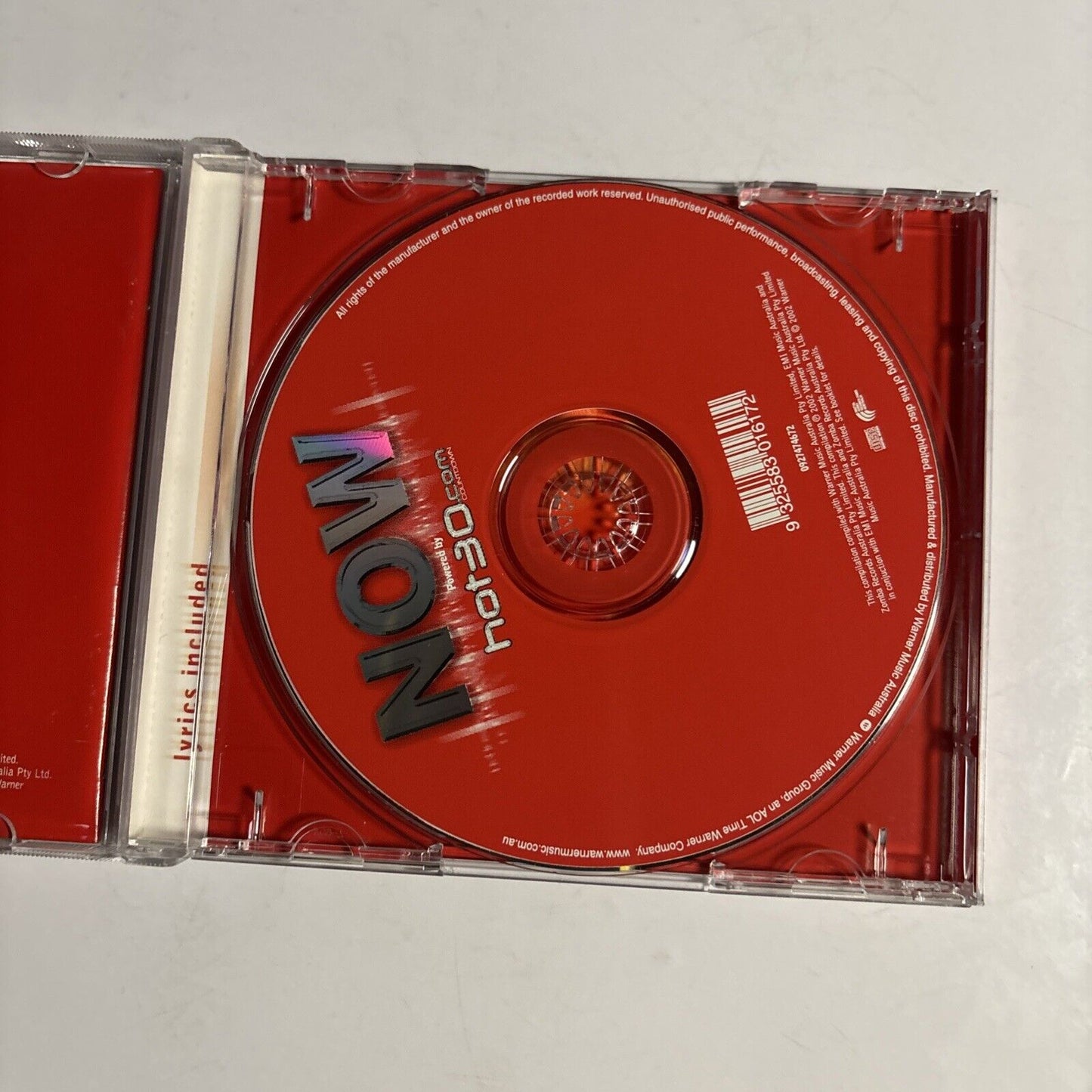 Now Hot 30 Countdown (CD, 2002)