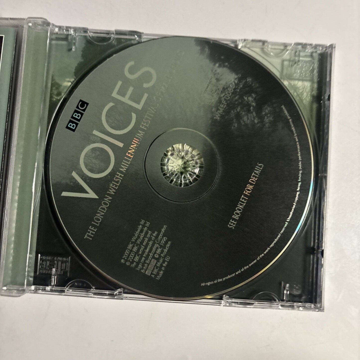 Voices The London Welsh Millennium Festival Of Male Choirs (CD, 2000) BBC