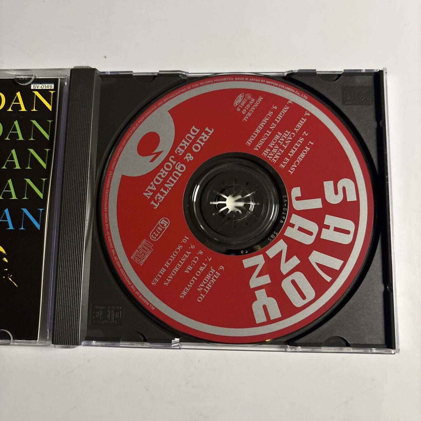 Duke Jordan – Trio & Quintet (CD, 1991) SV-0149 Japan
