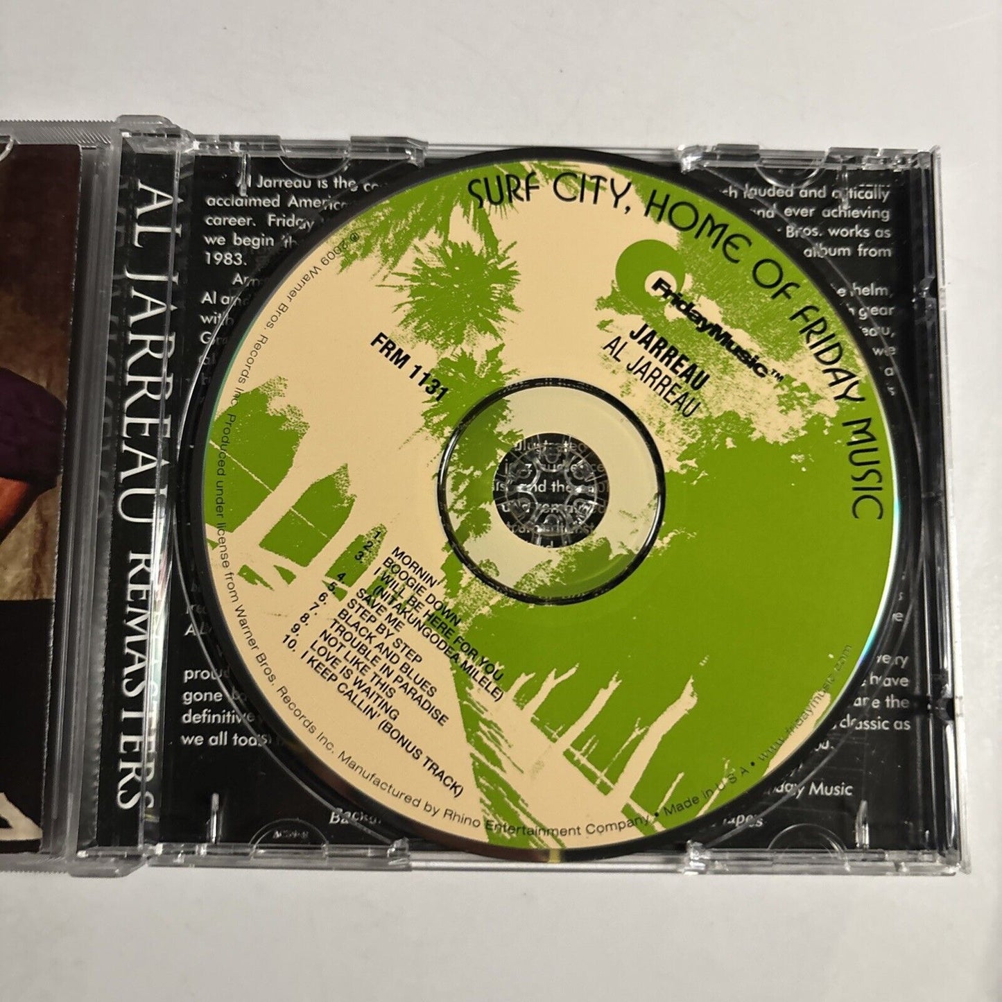 Al Jarreau – Jarreau (CD, 2009) FRM 1131