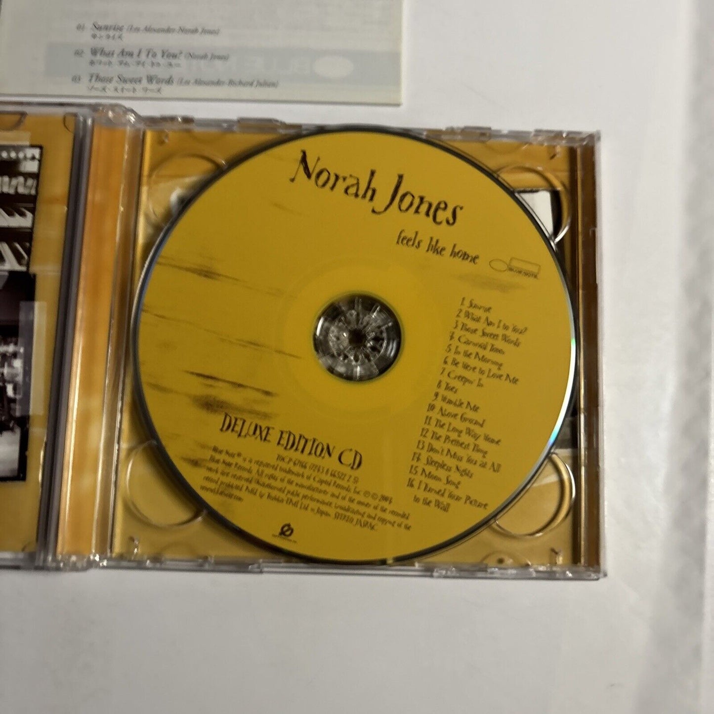 Norah Jones – Feels Like Home (CD + DVD, 2004) tocp-67466 Japan