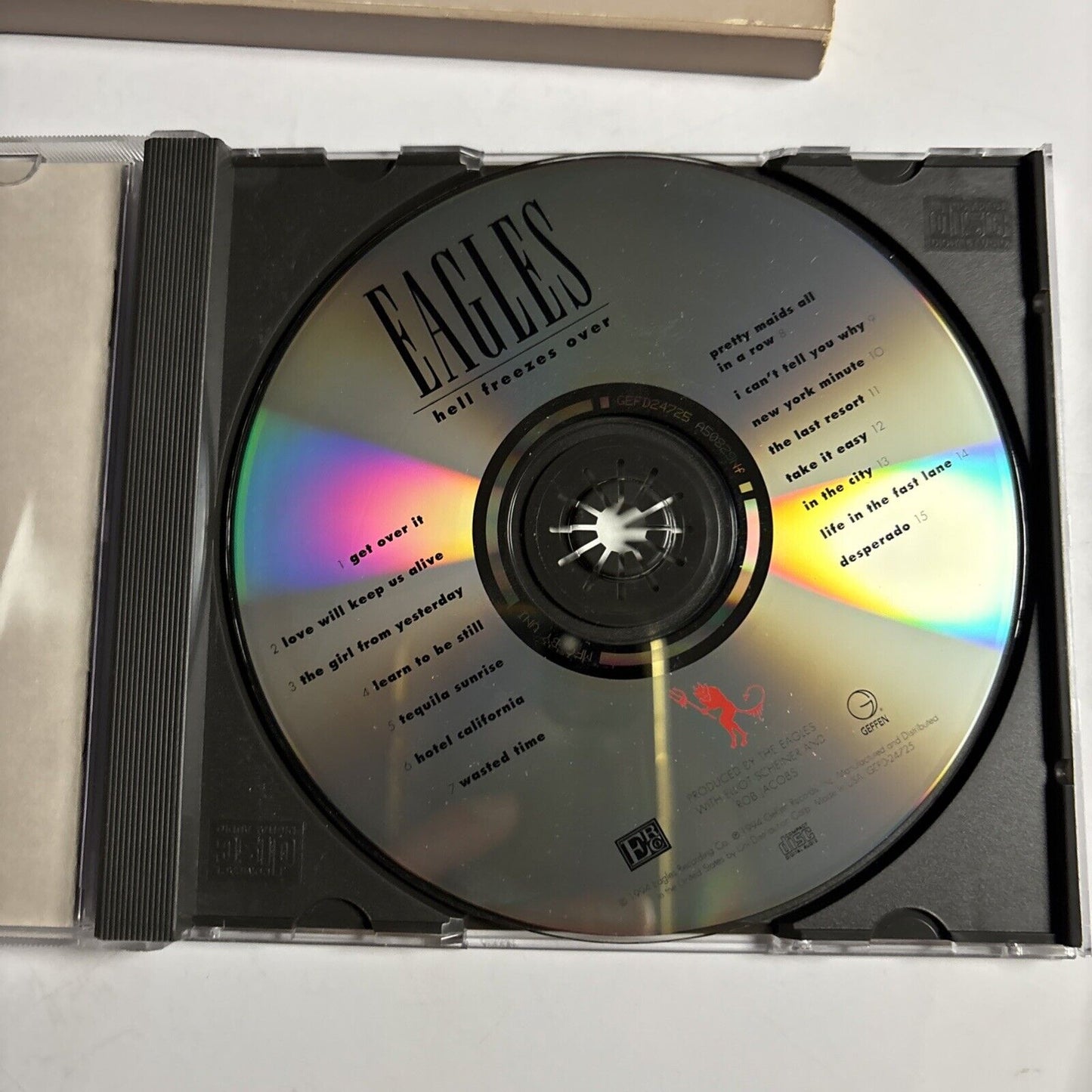 Eagles – Hell Freezes Over (CD, 1994) GEFD-24725