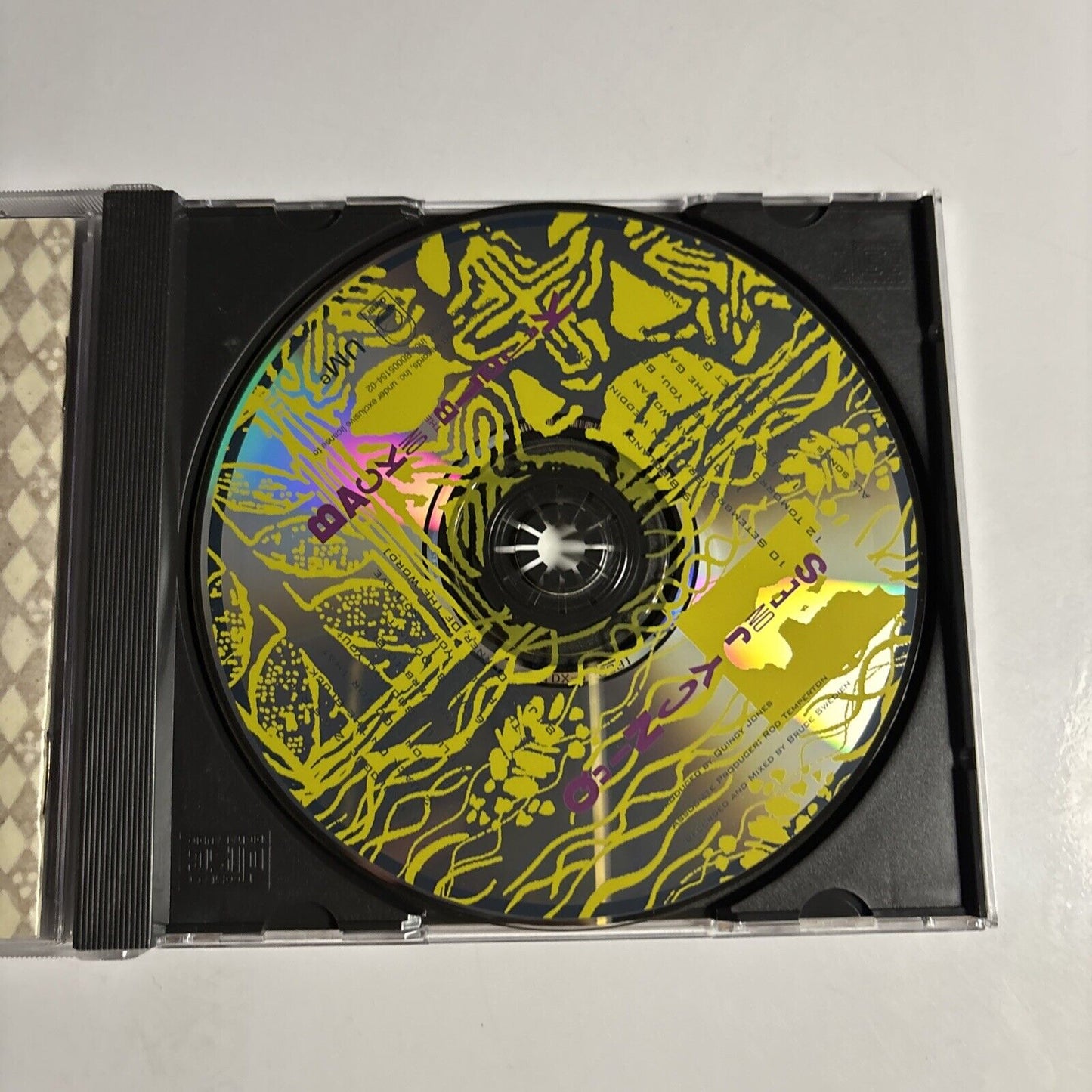 Quincy Jones – Back On The Block (CD, 2005) B0005154-02