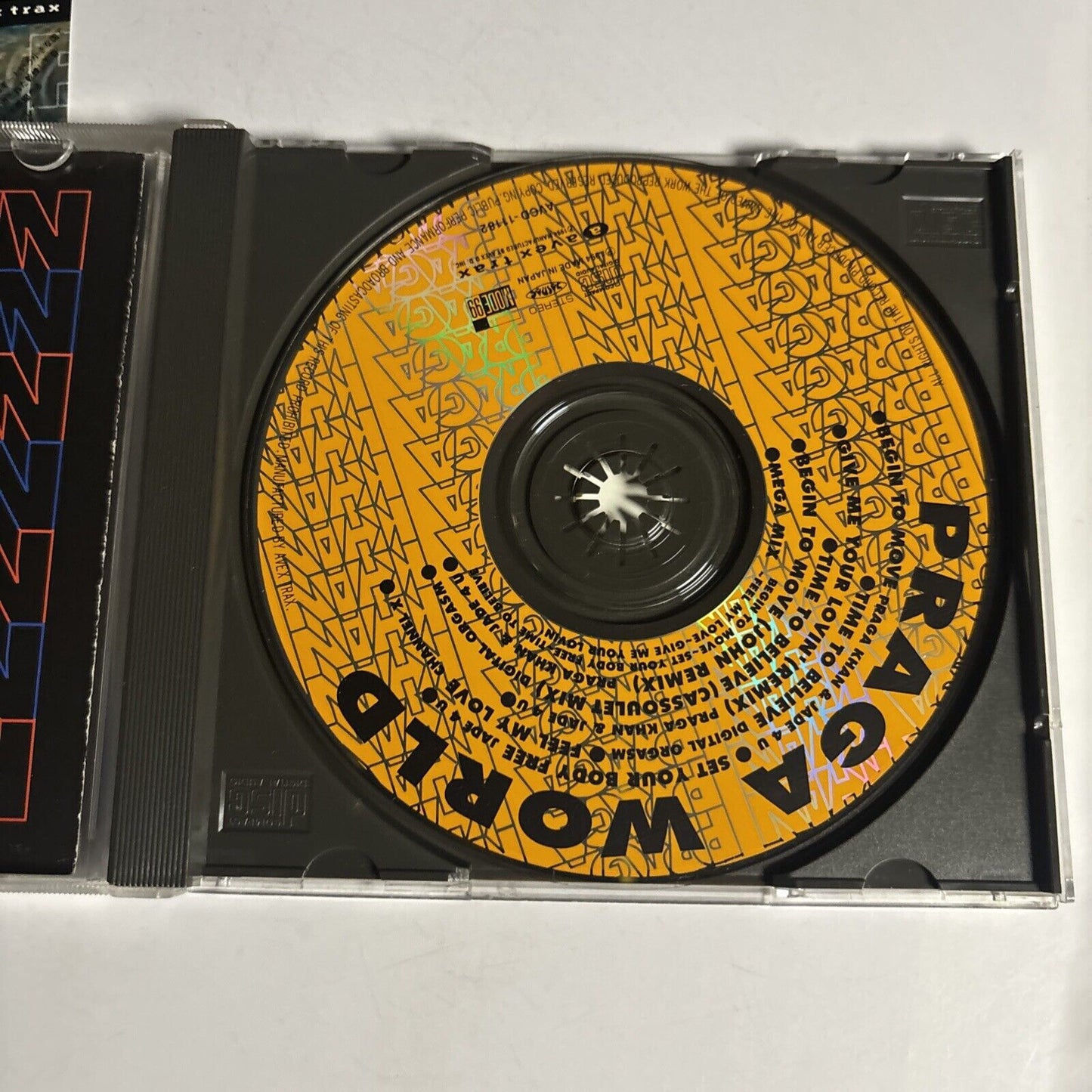 Praga Khan – Praga World (CD, 1994) avcd-11182 Japan obi