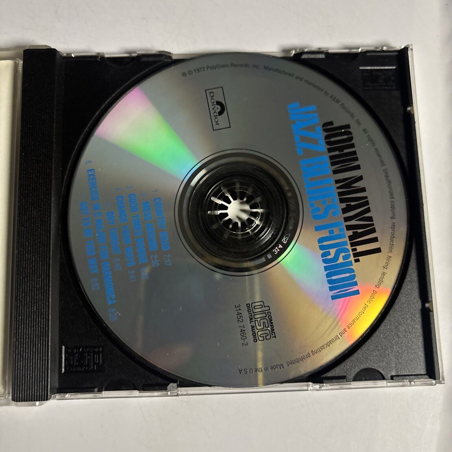 John Mayall – Jazz Blues Fusion (CD, 1972)