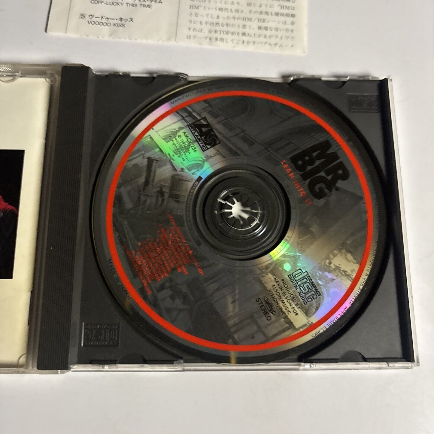 Mr. Big – Lean Into It (CD, 1993) amcy-236 Japan Bonus Track