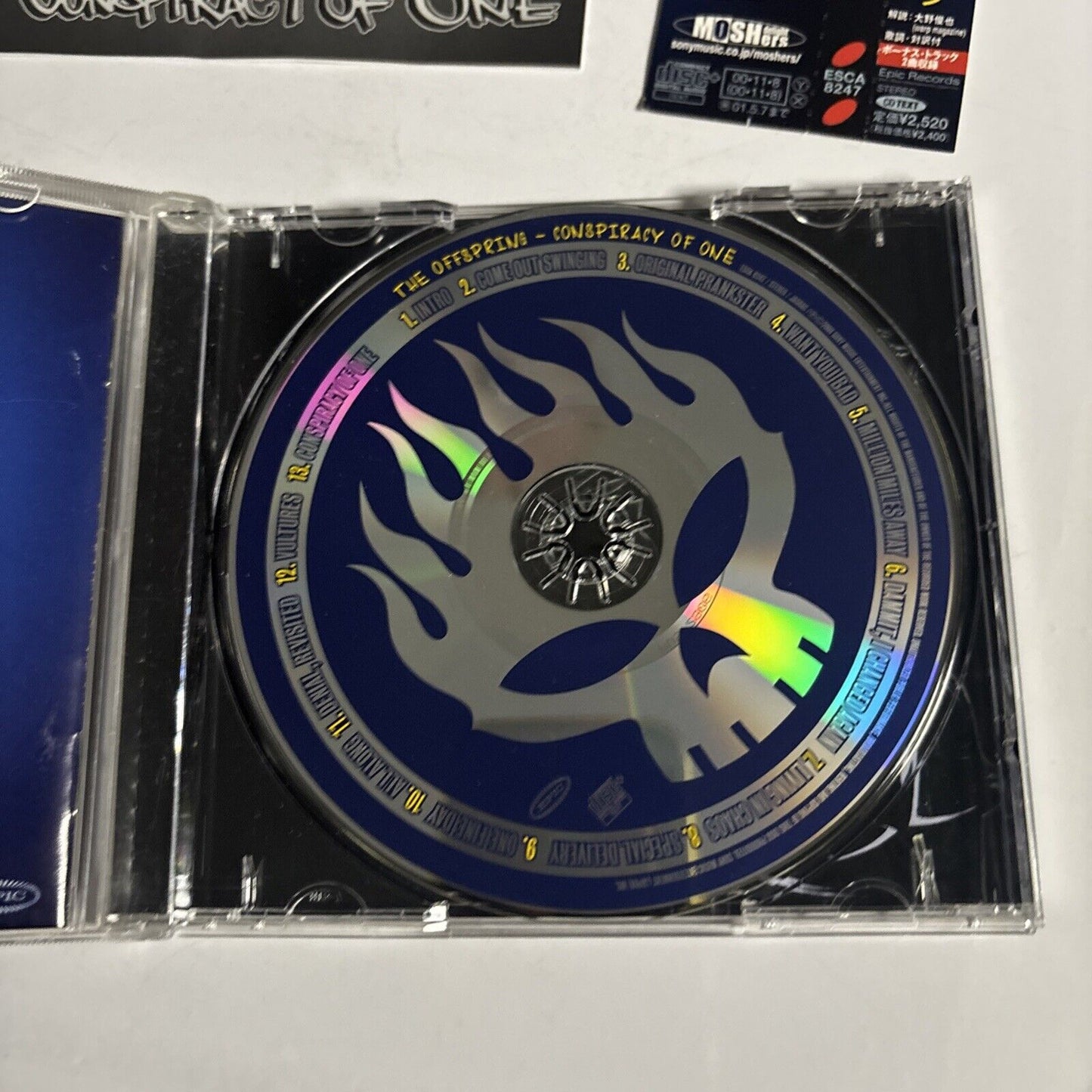The Offspring – Conspiracy Of One (CD, 2000) esca-8247 Japan obi