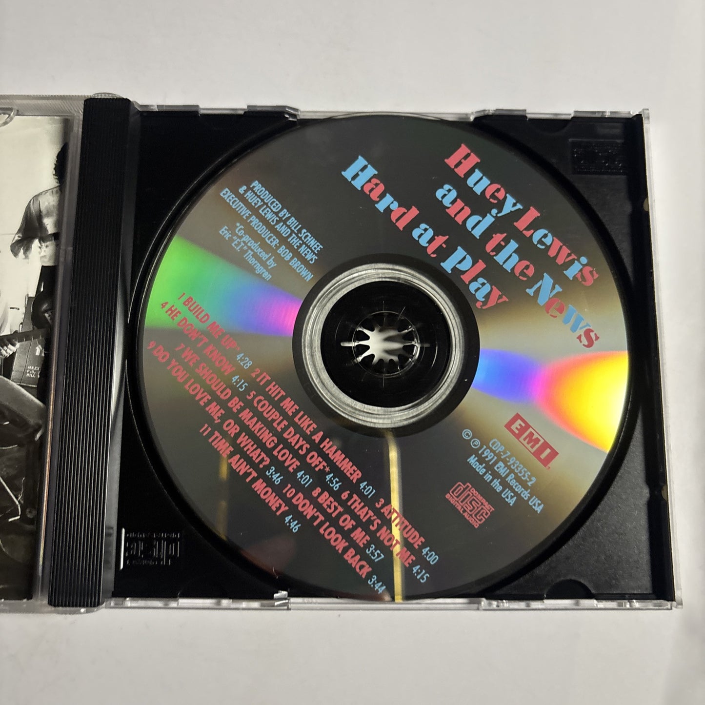 Huey Lewis And The News – Hard At Play (CD, 1991)