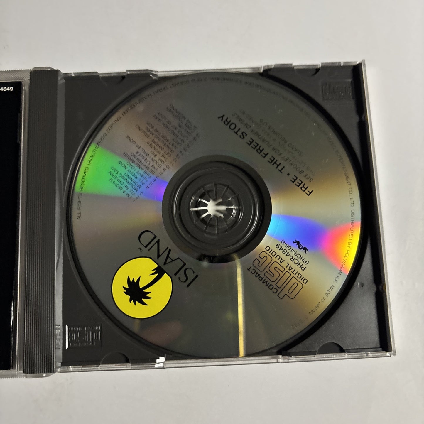 Free – The Free Story (CD, 1998) phcr-4849 Japan