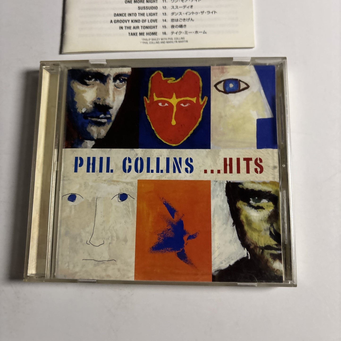 Phil Collins – ...Hits (CD, 1998) wpcr-2222 Japan