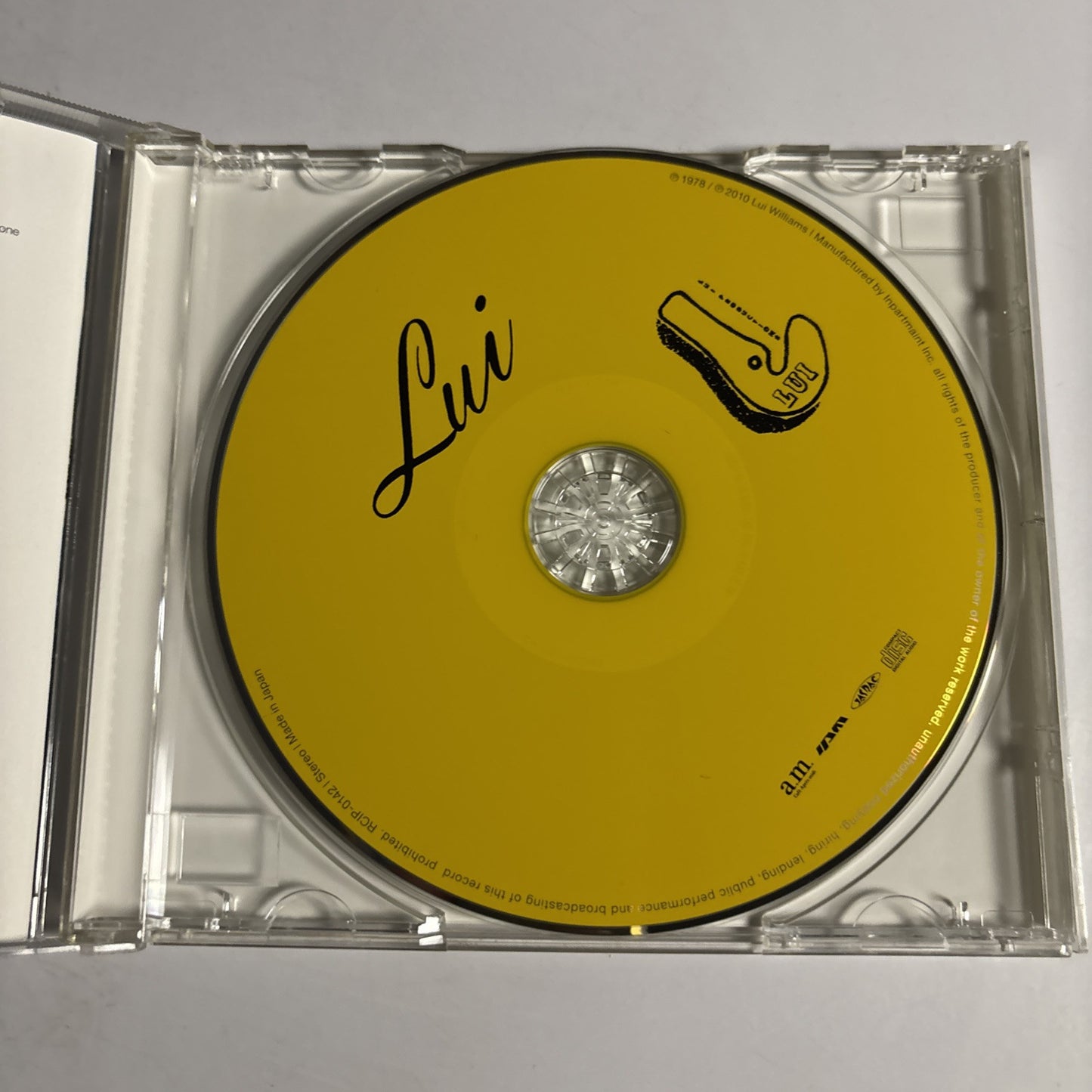 Lui – Lui (CD, 2010) rcip-0142 Japan