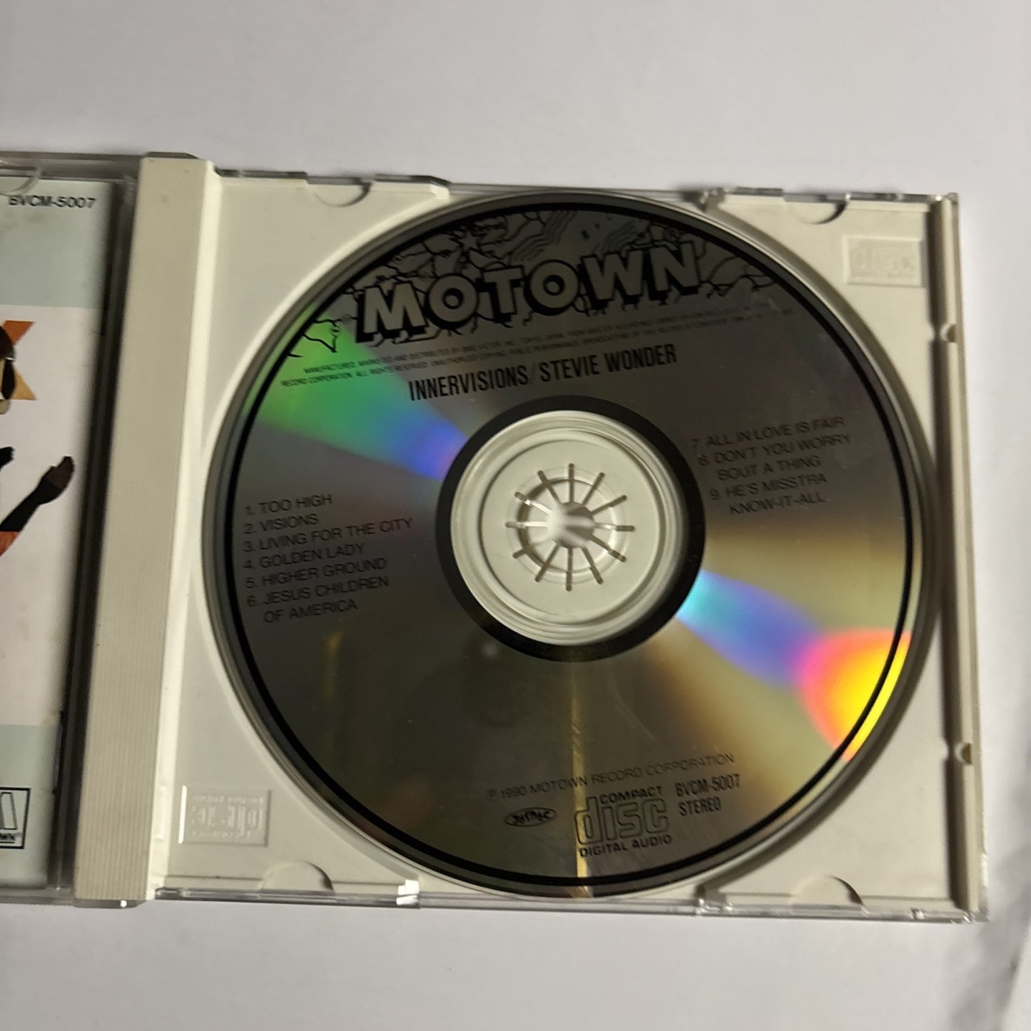 Stevie Wonder – Innervisions (CD, 1973) bvcm-5007 Japan