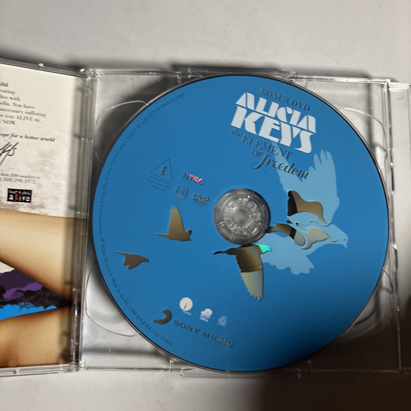 Alicia Keys – The Element Of Freedom (CD + DVD, 2009, 2-Disc) Deluxe Edition