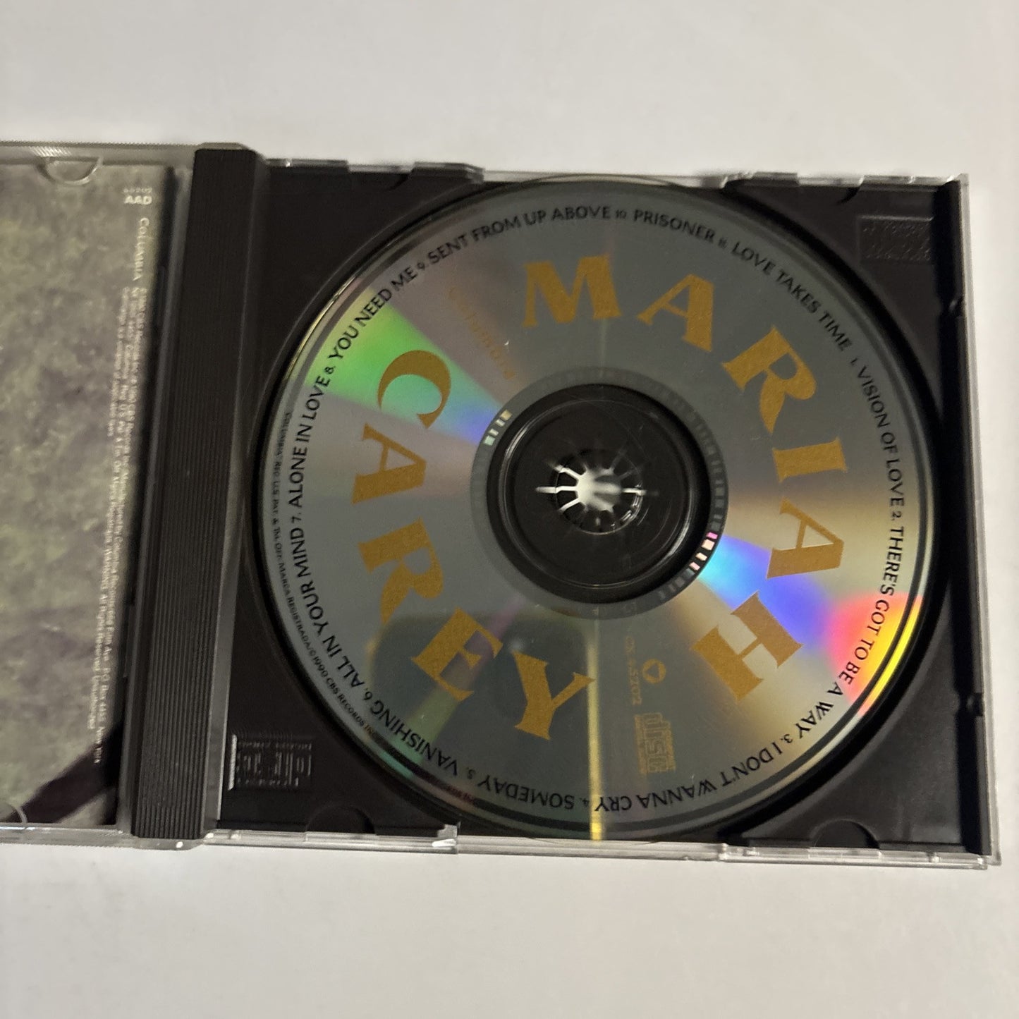Mariah Carey – Mariah Carey (CD, 1990) CK 45202