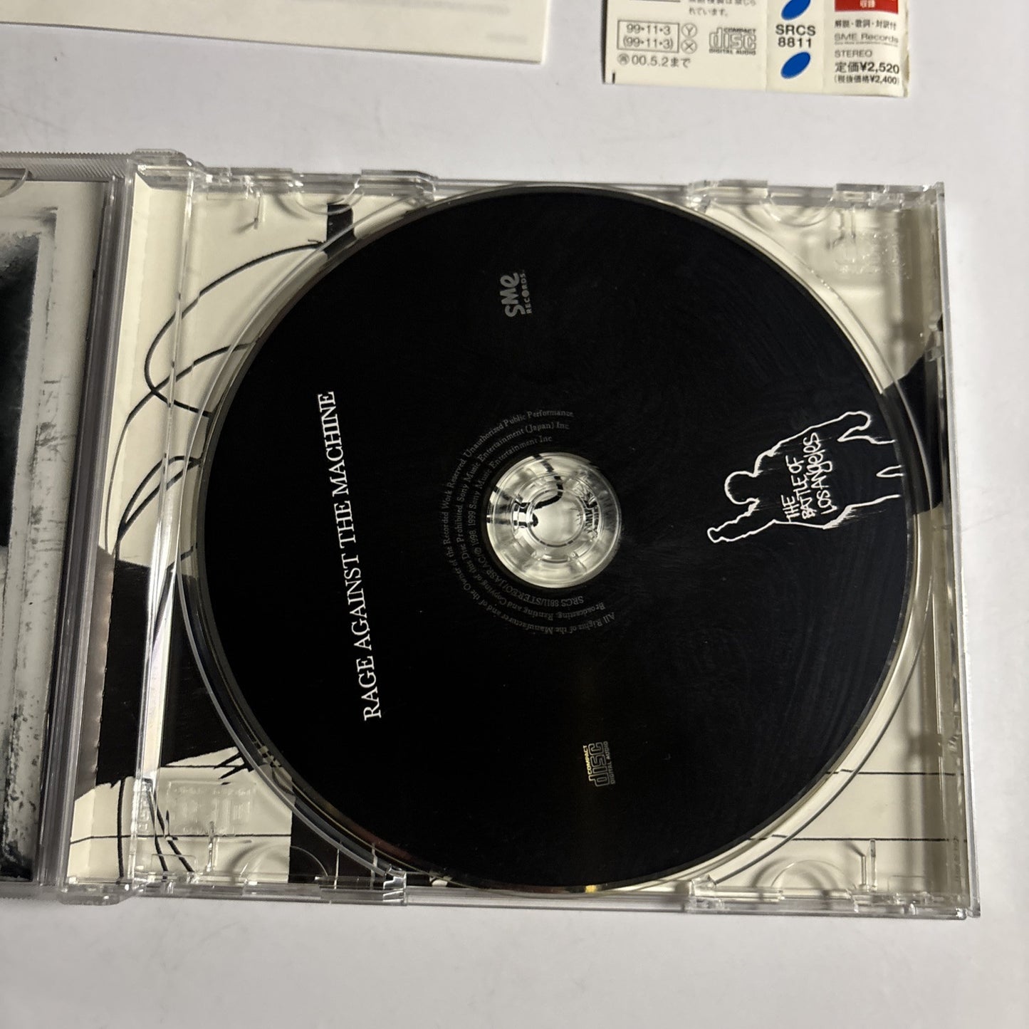 Rage Against The Machine – The Battle Of Los Angeles (CD, 1999) Japan obi