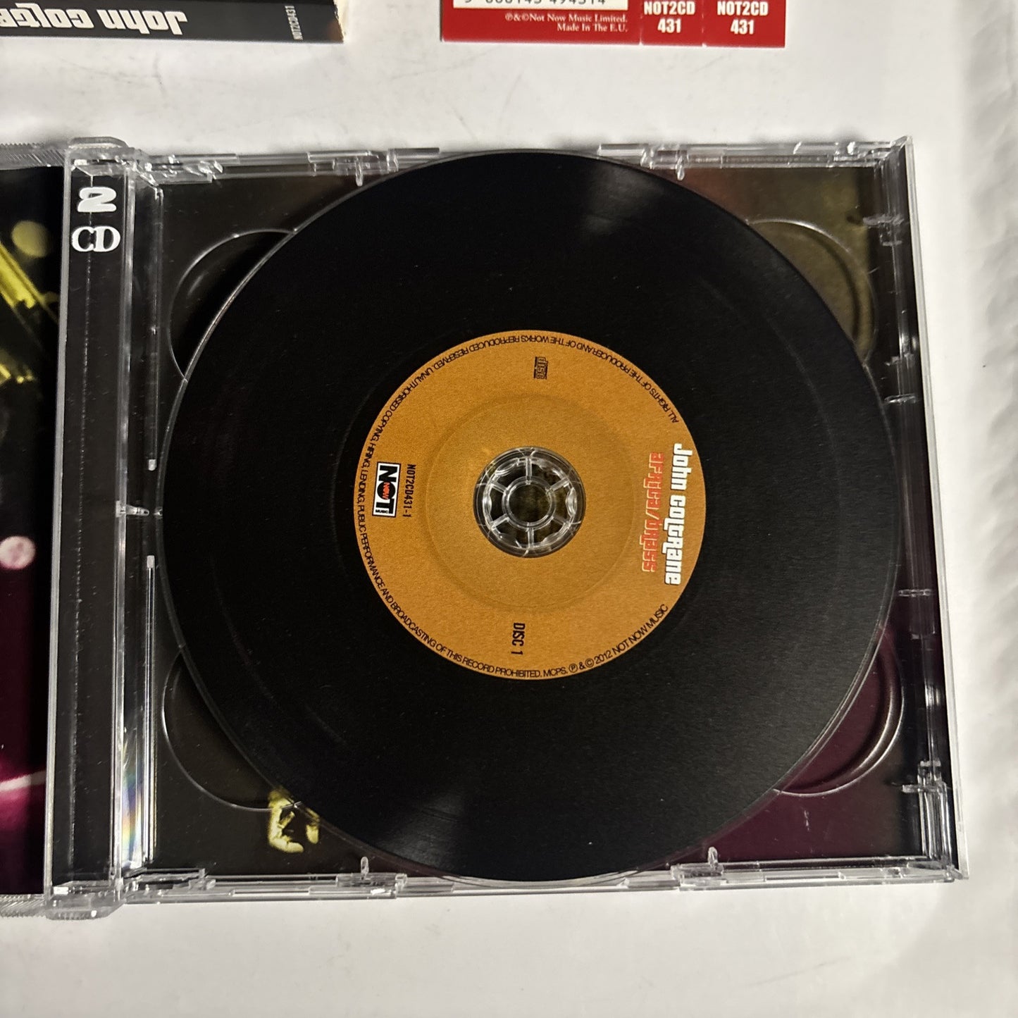 John Coltrane – Africa / Brass (CD, 2012, 2-Disc) not2cd431 obi
