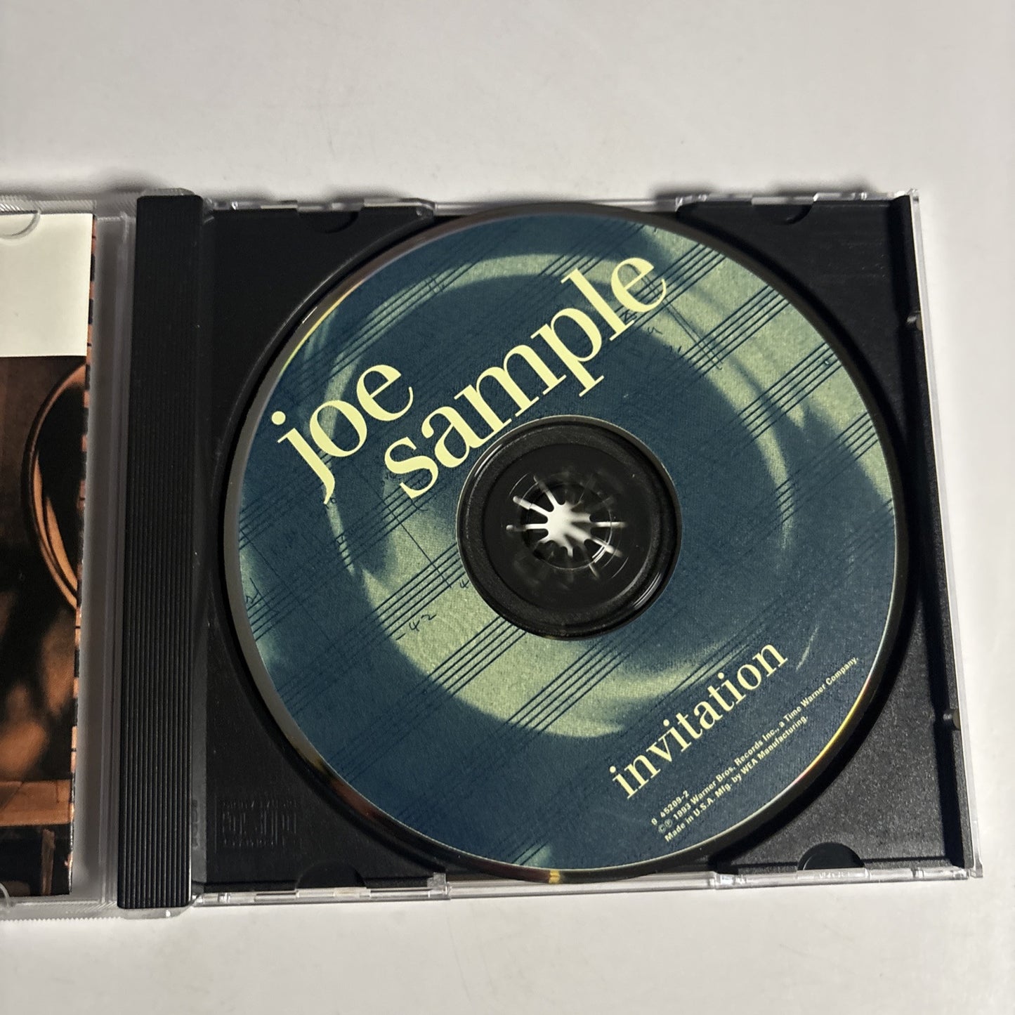 Joe Sample – Invitation (CD, 1993) 9 45209-2